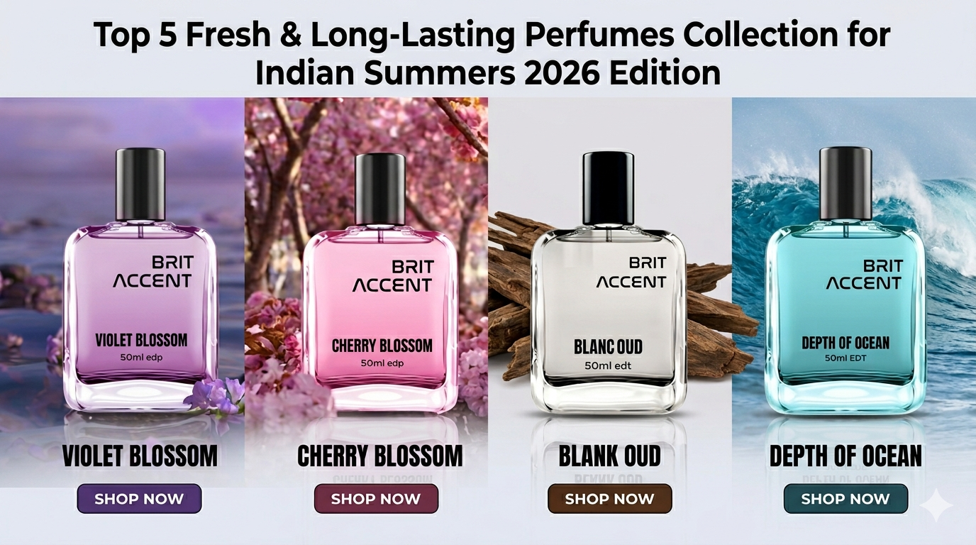Top 5 Fresh & Long-Lasting Perfumes Collection for Indian Summers 2026 Edition