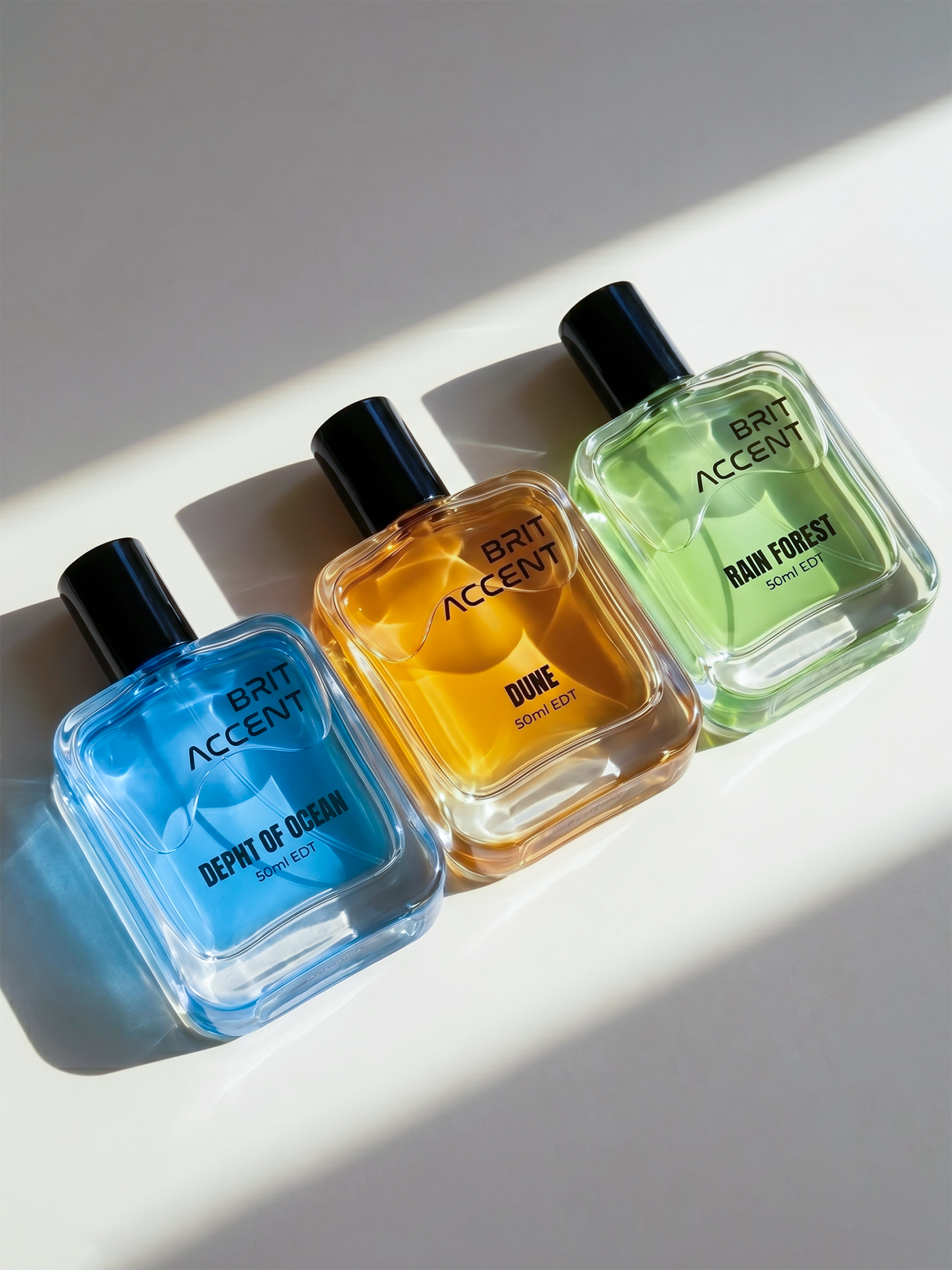 Depth Of Ocean + Rain Forest + Dune (50ml x 3)