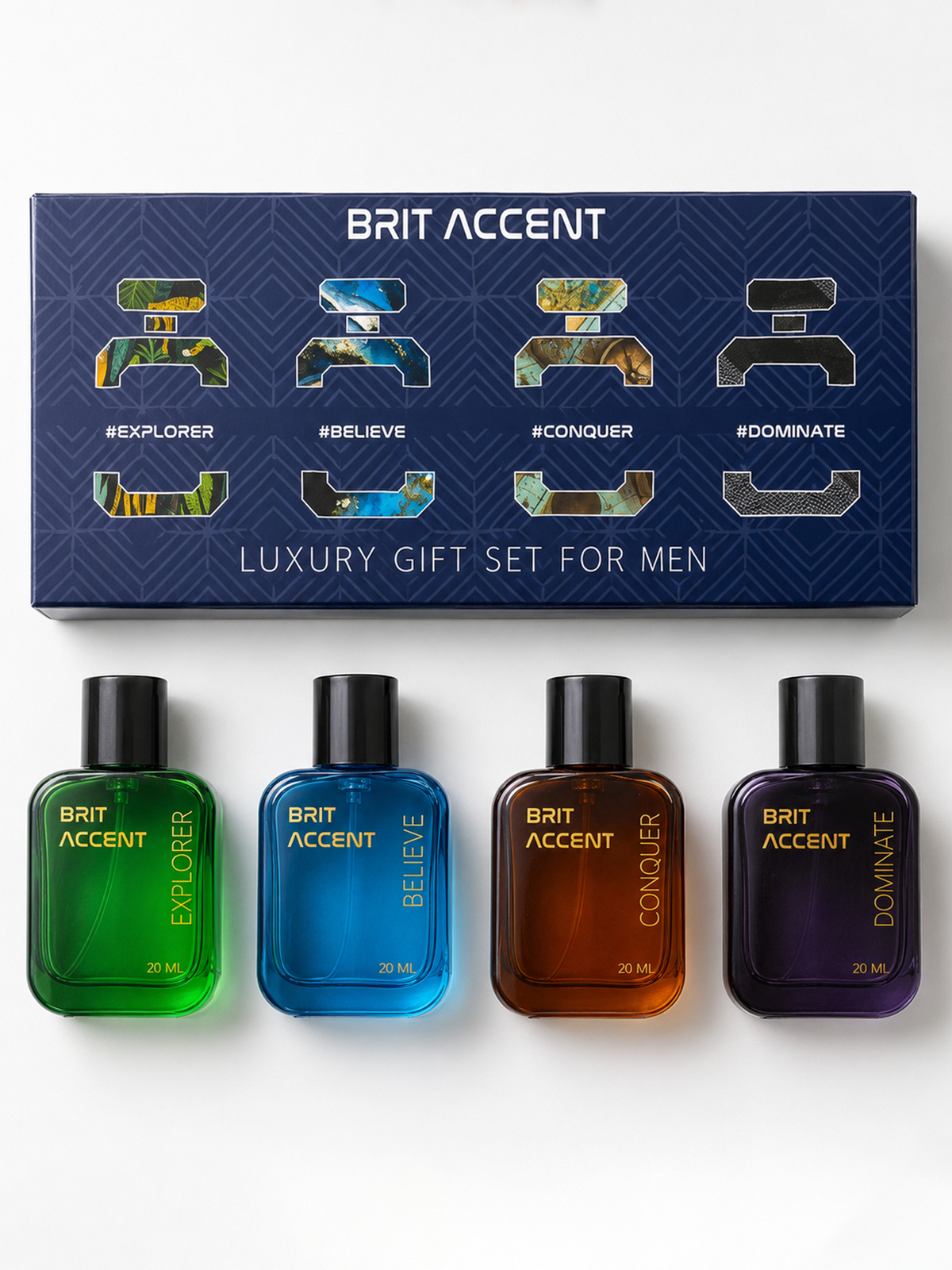 Luxury Gift Set for Men (20ml x 4)