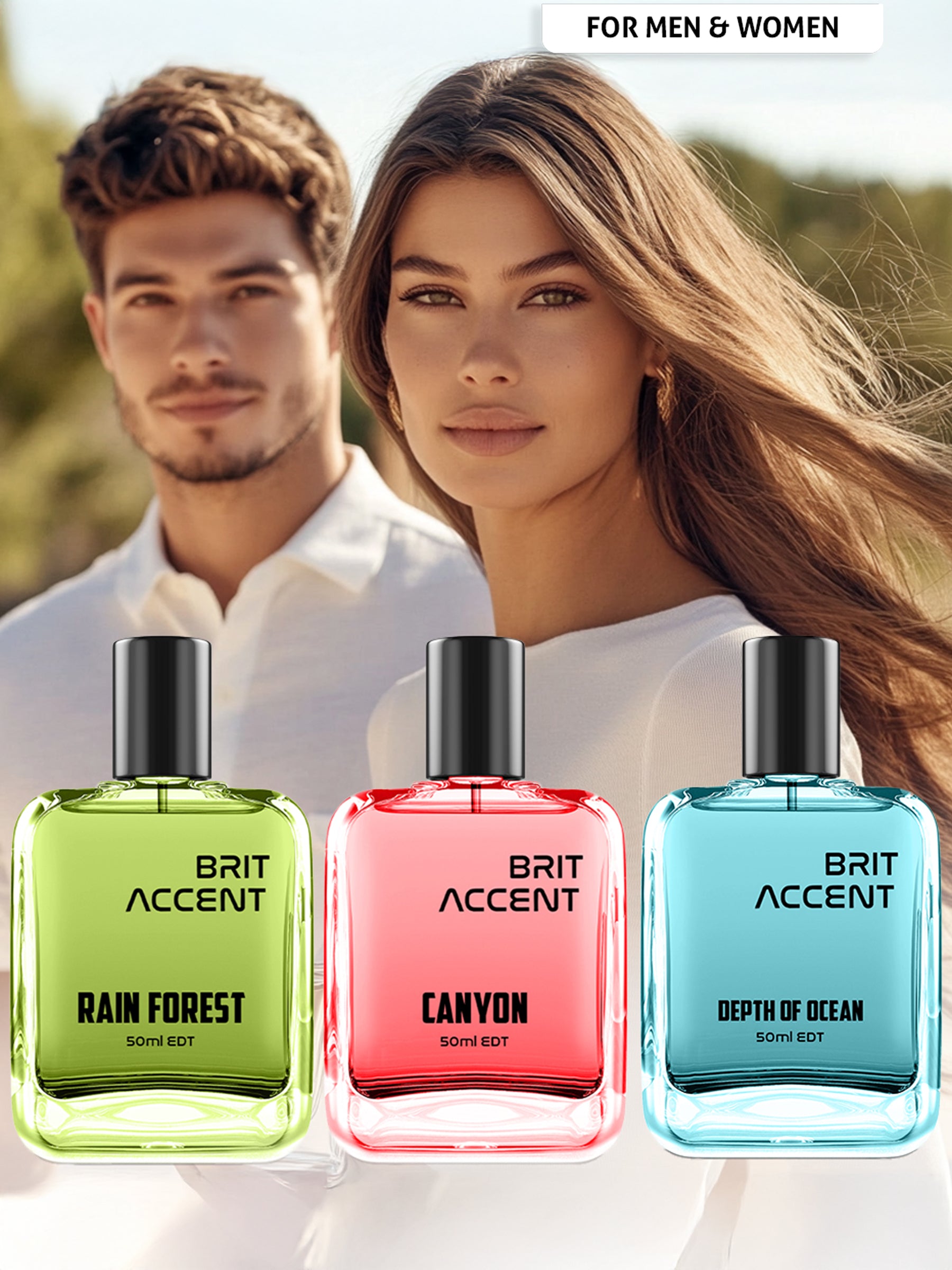 Depth Of Ocean + Rain Forest + Canyon (50ml x 3)