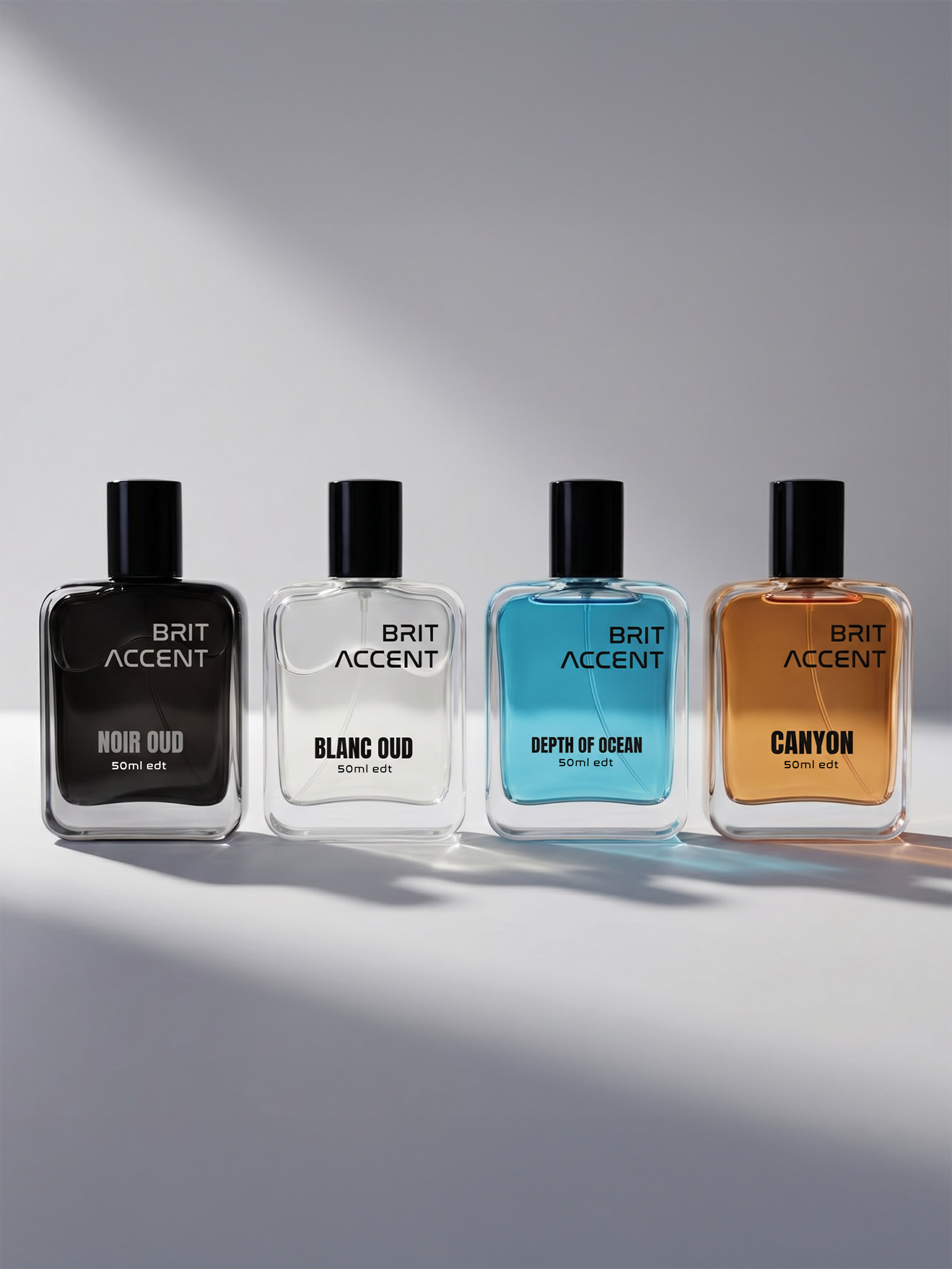 Combo Pack of Canyon + NOIR OUD + BLANC OUD + Depth Of Ocean Perfumes