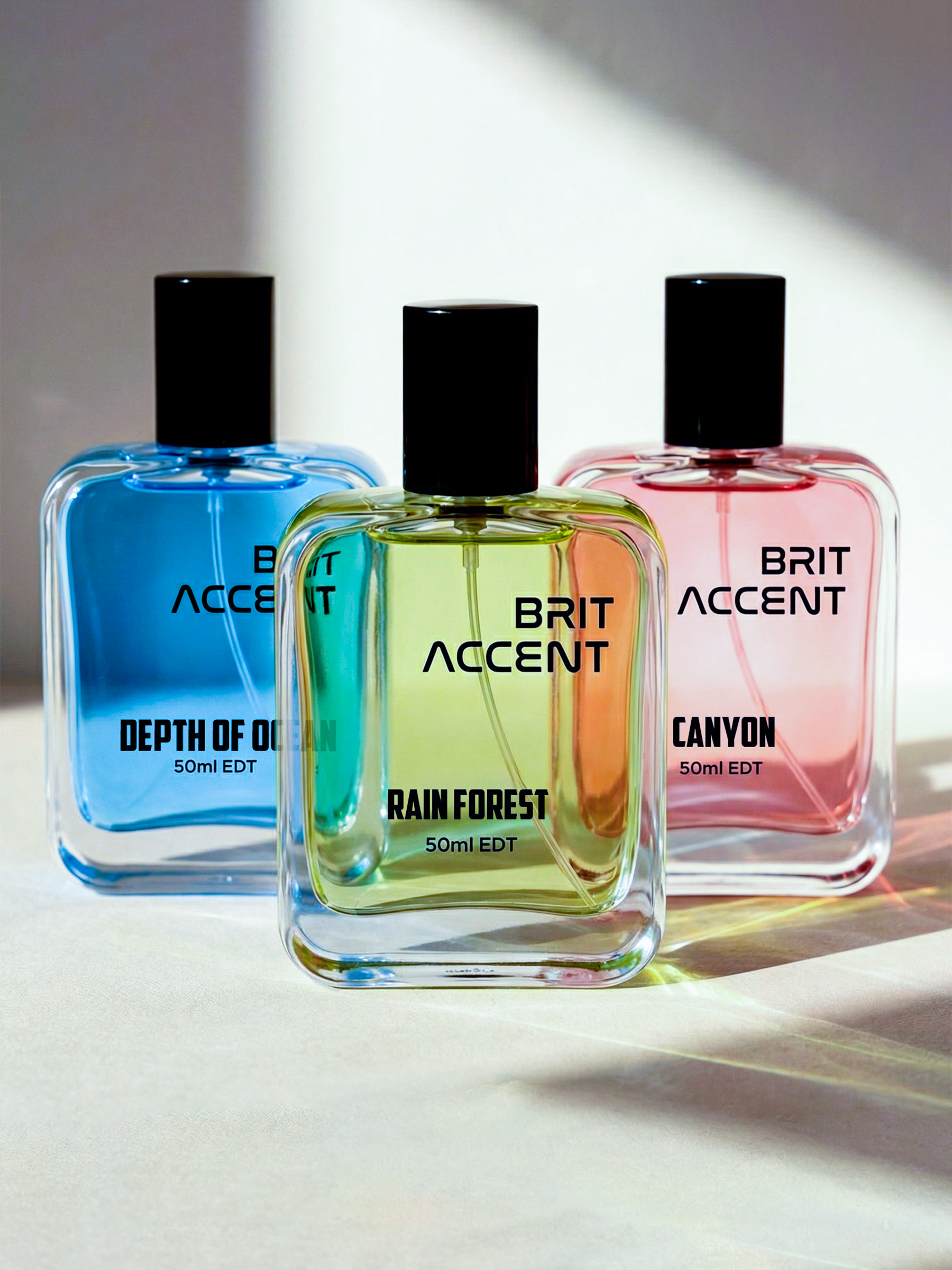 Depth Of Ocean + Rain Forest + Canyon (50ml x 3)