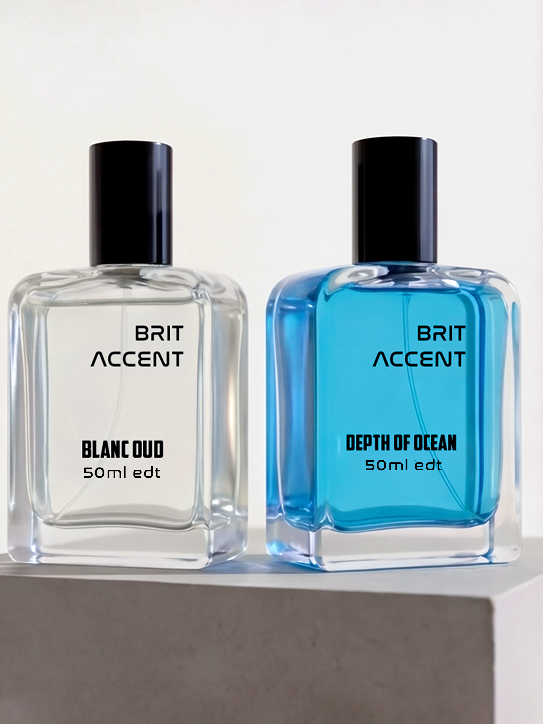 Depth Of Ocean and BLANC OUD | Combo Pack of 2 Perfumes