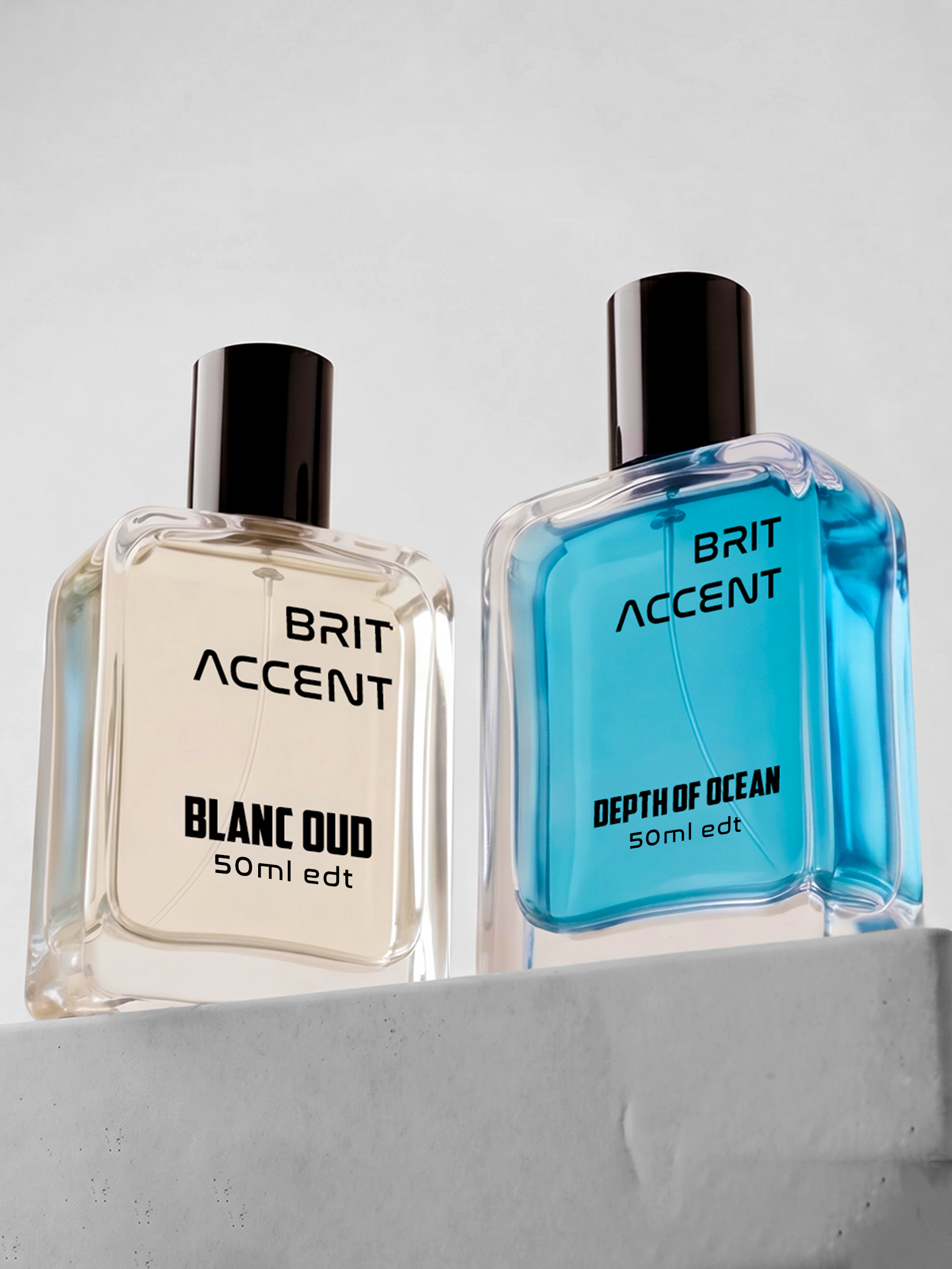 Depth Of Ocean and BLANC OUD | Combo Pack of 2 Perfumes