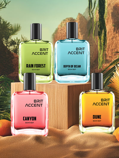 Depth Of Ocean + Rain Forest + Dune + Canyon (50ml x 4)