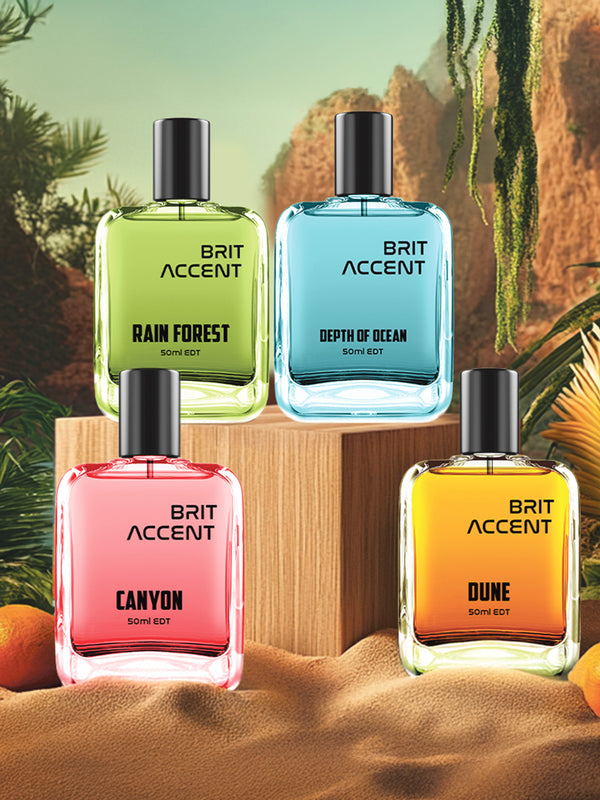 Pack of 4 Premium Perfume