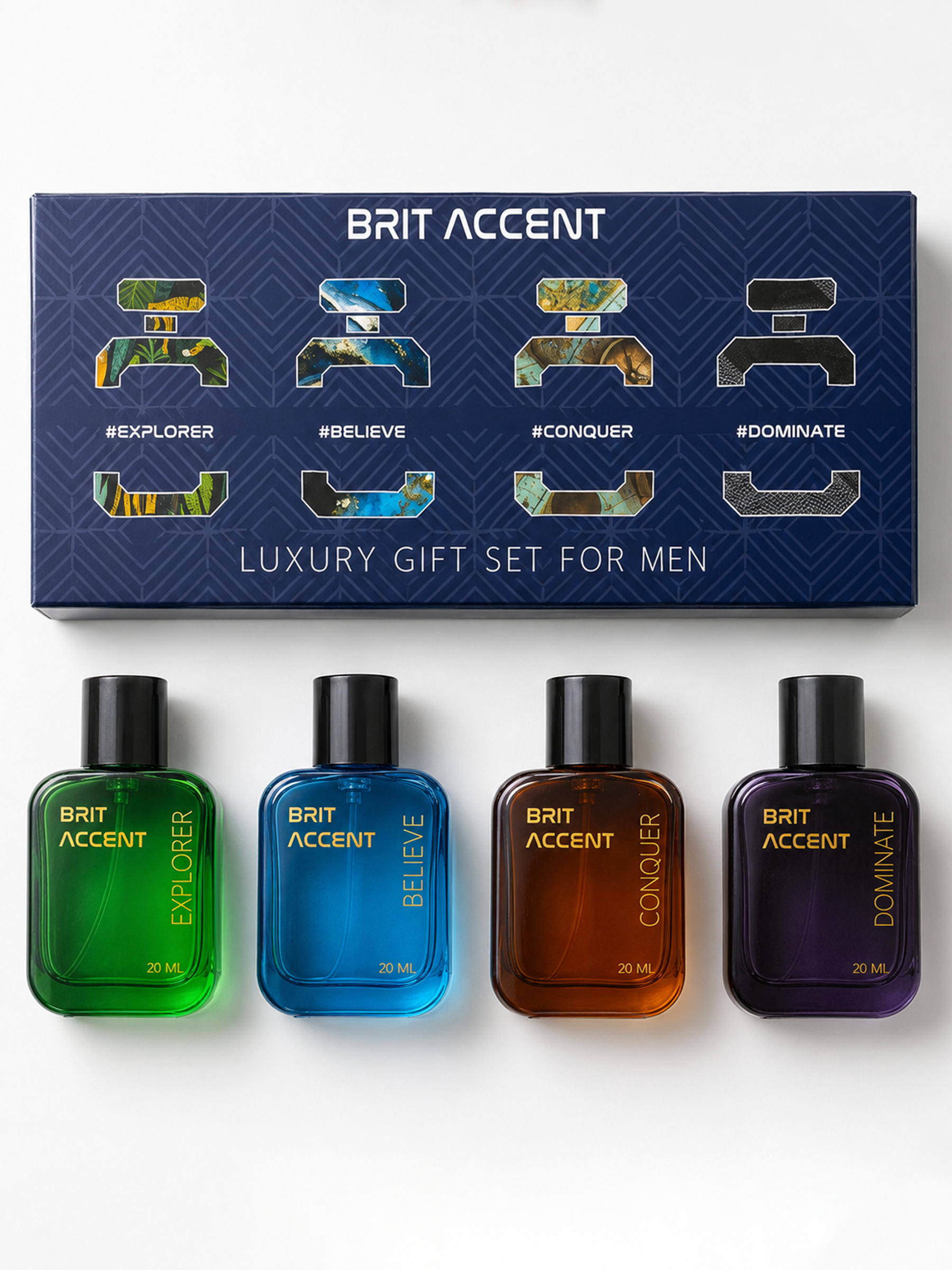 Luxury Gift Set for Men (20ml x 4)