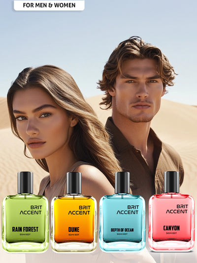 Depth Of Ocean + Rain Forest + Dune + Canyon (50ml x 4)