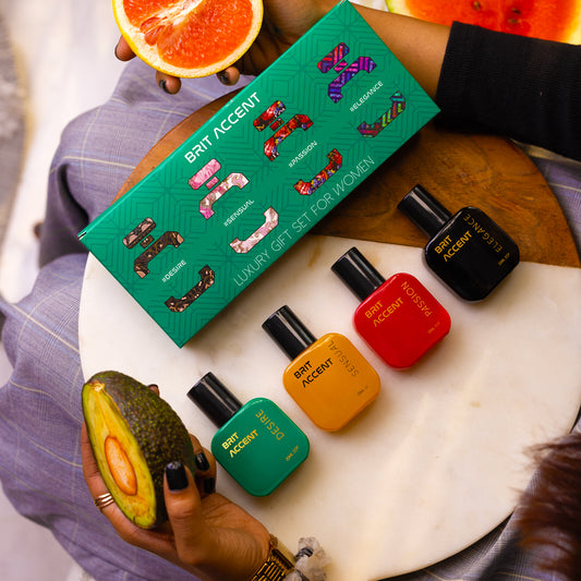 Luxury Gift Set for Women: 4 Exquisite Perfumes
